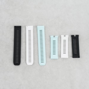 Silicone watch band