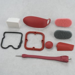 Silicone handle cover and part