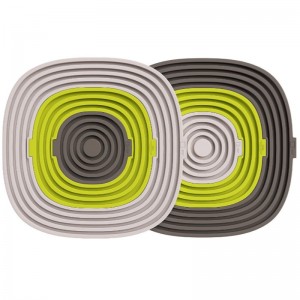 Three-piece set of silicone insulation pad