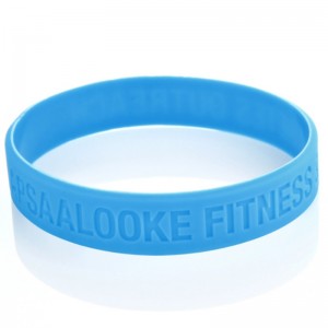 Silicone wristband