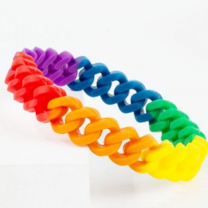 Silicone braided bracelets