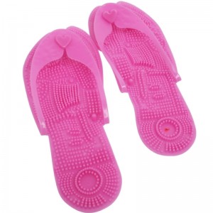 Silicone non slip massage shoes hotel slippers Non slip silicone folding shoes slippers for travel