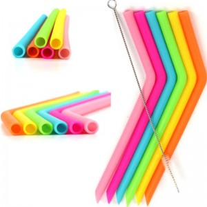 Silicone straw