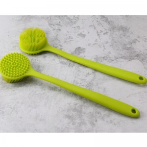 Silicone bath brush long handle bath artifact multifunctional long handle bath brush massage bath brush